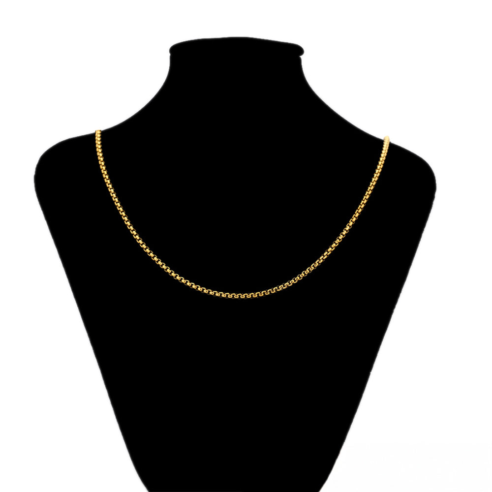 Collar de Aleación Bañado en Oro 1 