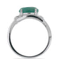 Anillo de Plata con Grandidierita de Anosy y Topacio Blanco