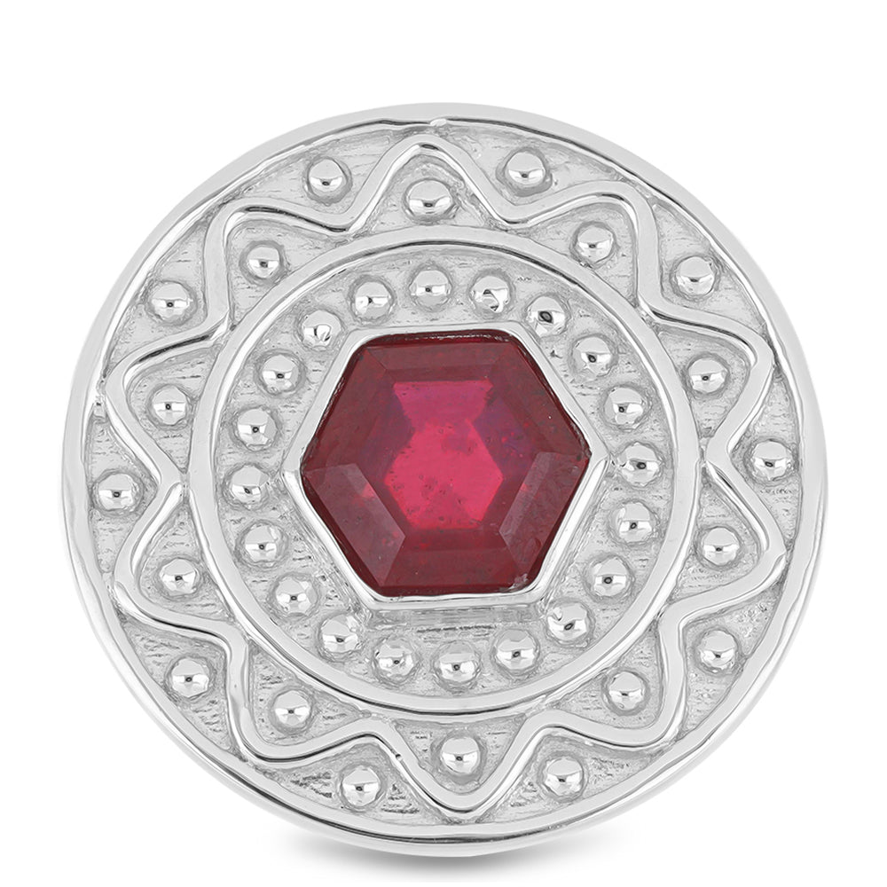 Anillo de Plata con Rubí de Madagascar 1 