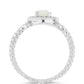 Anillo de Plata con Marcasita de Austria y Perla blanca de agua dulce