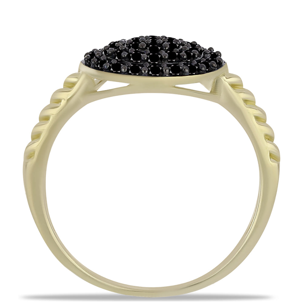 Anillo de Plata Bañada en Oro 2 