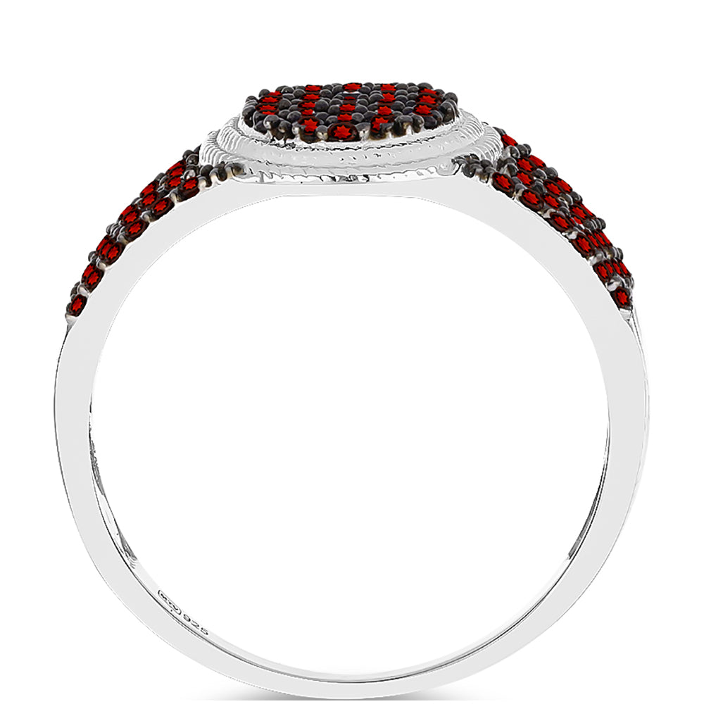 Anillo de Plata con Granate Barton 2 