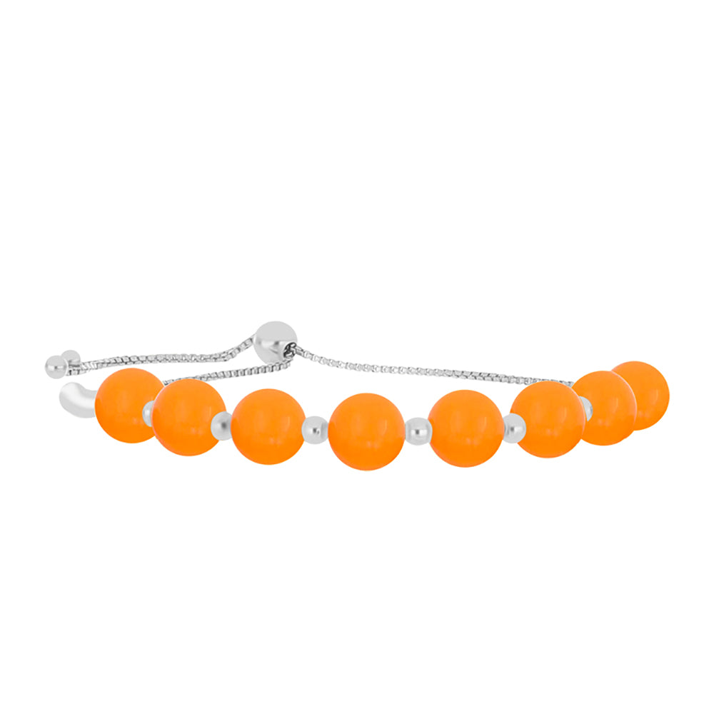 Pulsera de Plata con Jade Amarillo 1 