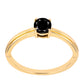 Anillo de Plata Bañada en Oro