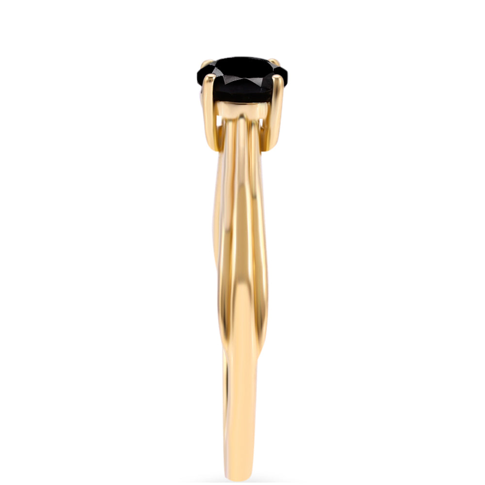 Anillo de Plata Bañada en Oro