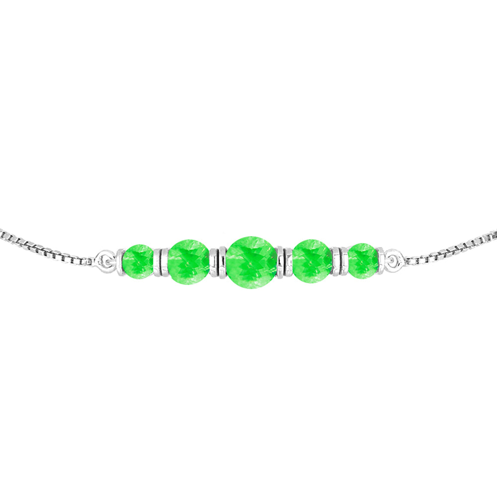 Pulsera de Plata con Ópalo Hialita 2 