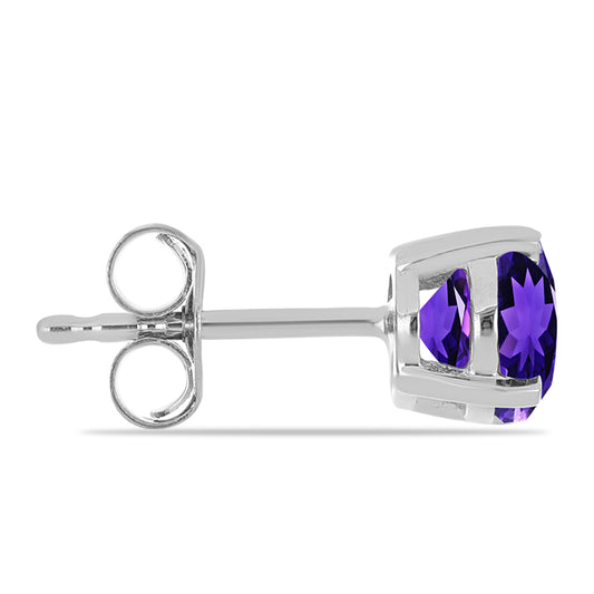Pendientes de Plata con Amatista de Marruecos