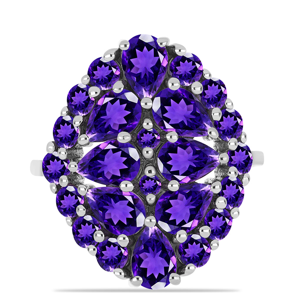 Anillo de Plata con Amatista de Marruecos 1 