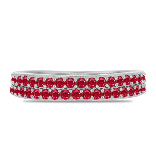 Anillo de Plata con Ágata Roja