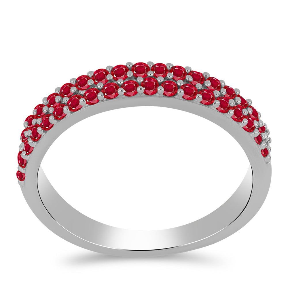 Anillo de Plata con Ágata Roja 1 