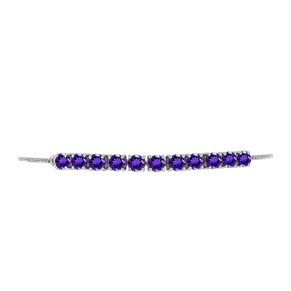 Pulsera de Plata con Amatista de Marruecos 2 
