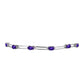 Pulsera de Plata con Amatista de Marruecos