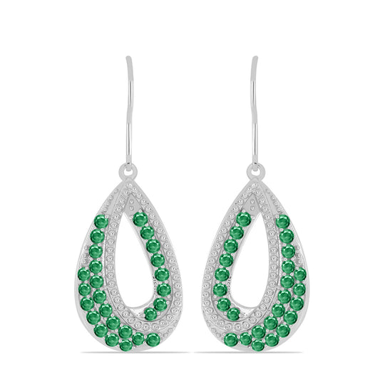 Pendientes de Plata con Alejandrita natural