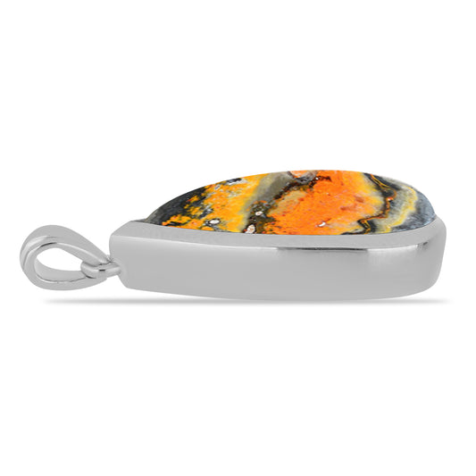 Colgante de Plata con Jasper de Bumble Bee