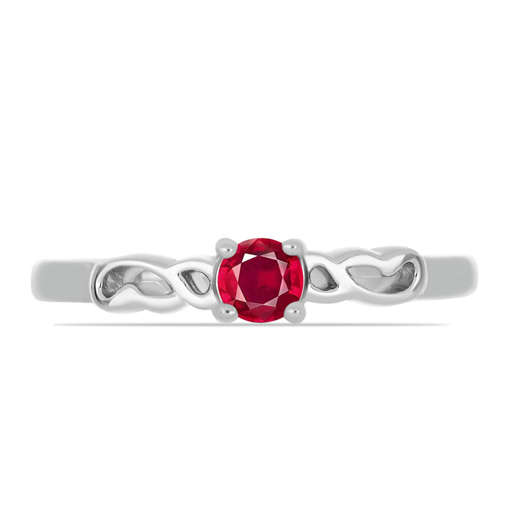 Anillo de Plata con Rubí de Madagascar 2 