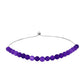 Pulsera de Plata con Jade Púrpura
