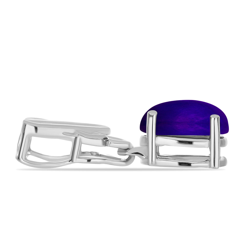 Colgante de Plata con Jade Púrpura 2 