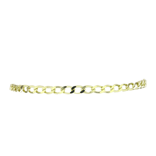 Pulsera de Plata Bañada en Oro