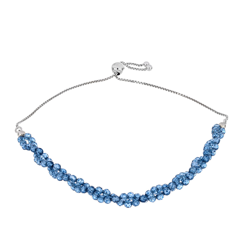 Pulsera de Plata con Topacio Azul Londres 1 