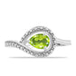 Anillo de Plata con Peridoto de Changbai