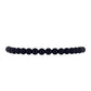 Pulsera de Plata Bañada en Oro con Ónix negro de Suwar
