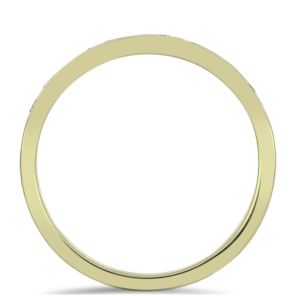 Anillo de Plata Bañada en Oro con Zafiro Arco Iris Rosebery 3 