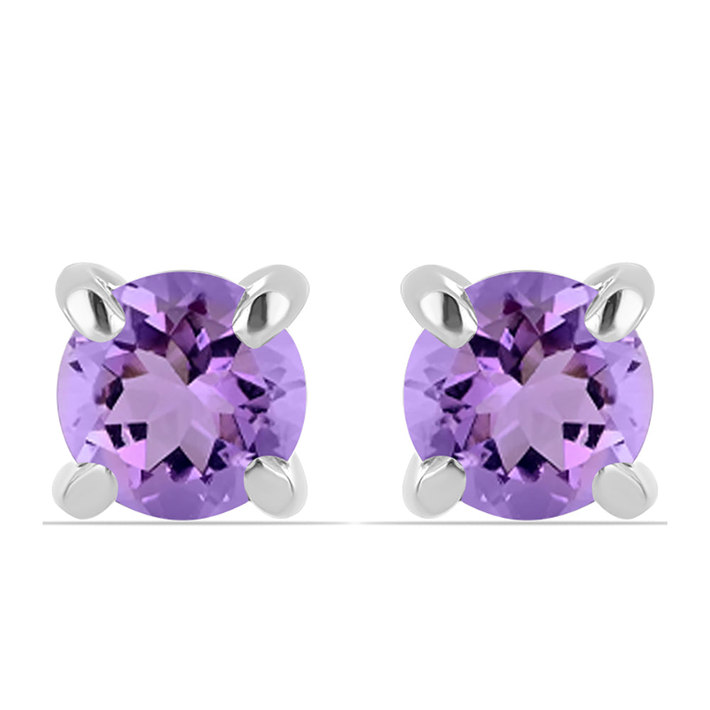 Pendientes de Plata con Amatista Rosa de Francia 1 