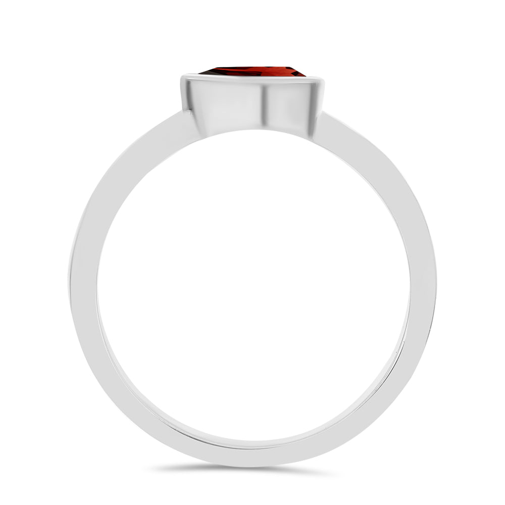 Anillo de Plata con Granate Barton 3 