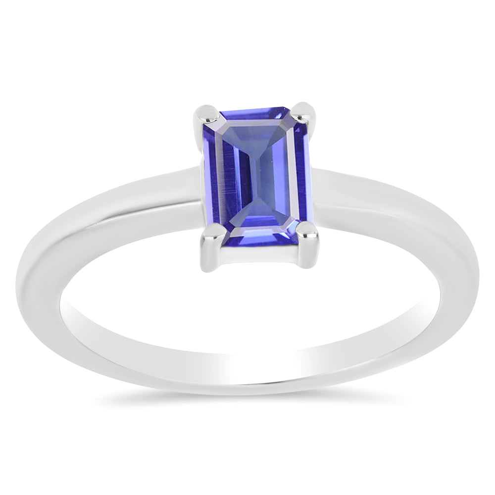 Anillo de Plata con Tanzanita