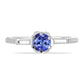 Anillo de Plata con Tanzanita