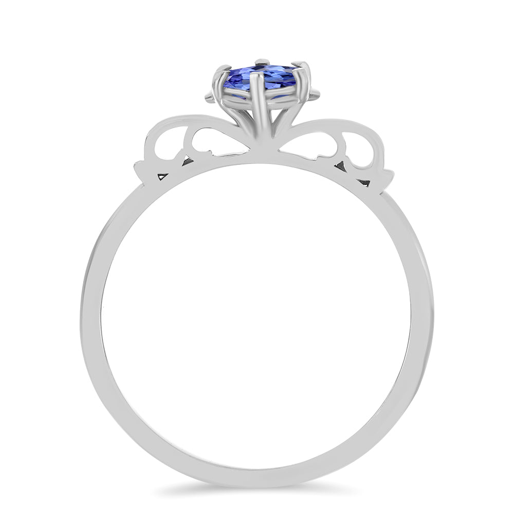 Anillo de Plata con Tanzanita 2 