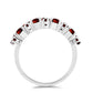 Anillo de Plata con Granate Barton
