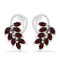 Pendientes de Plata con Granate Barton