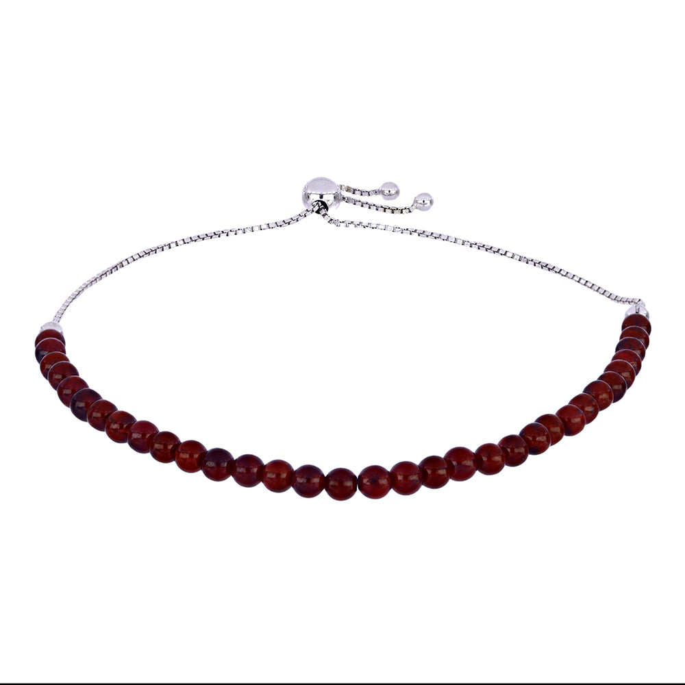 Pulsera de Plata con Granate Barton