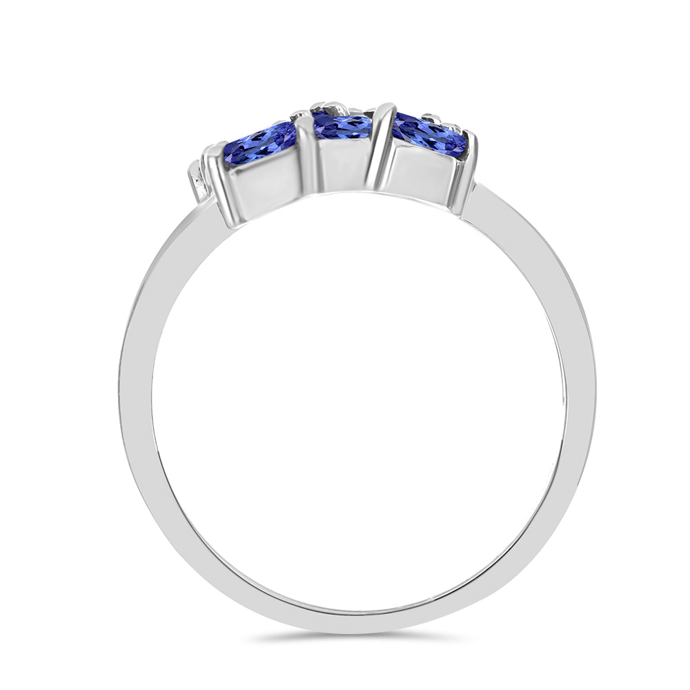 Anillo de Plata con Tanzanita