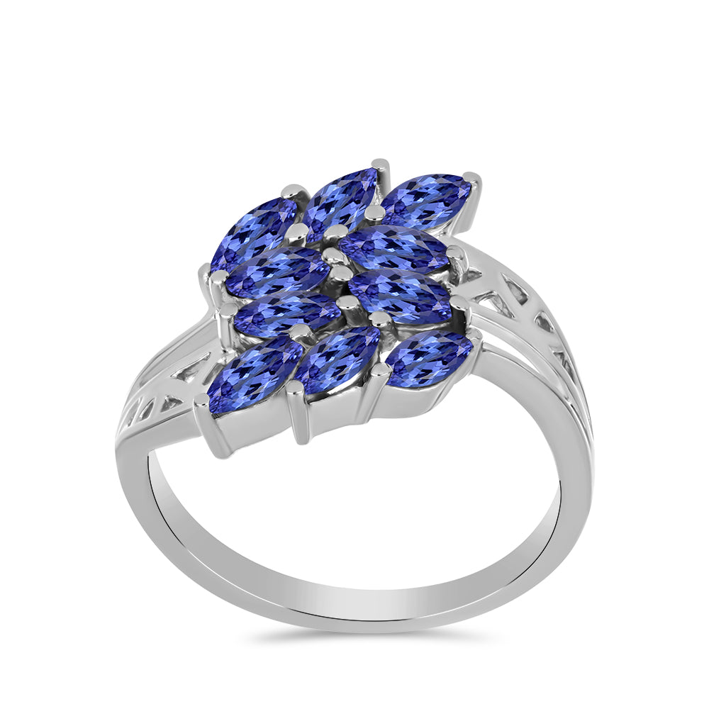 Anillo de Plata con Tanzanita 3 