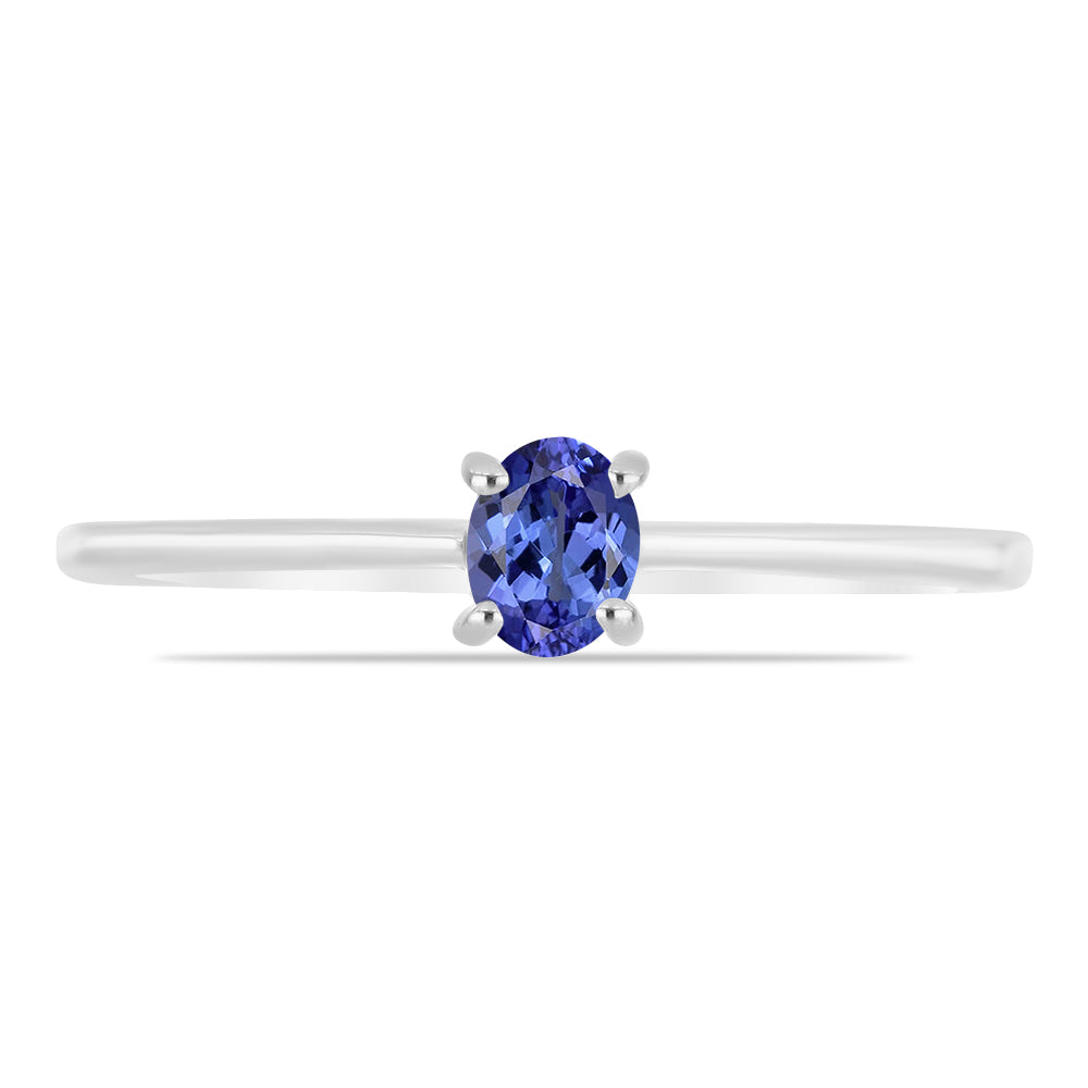 Anillo de Plata con Tanzanita 1 