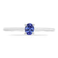 Anillo de Plata con Tanzanita