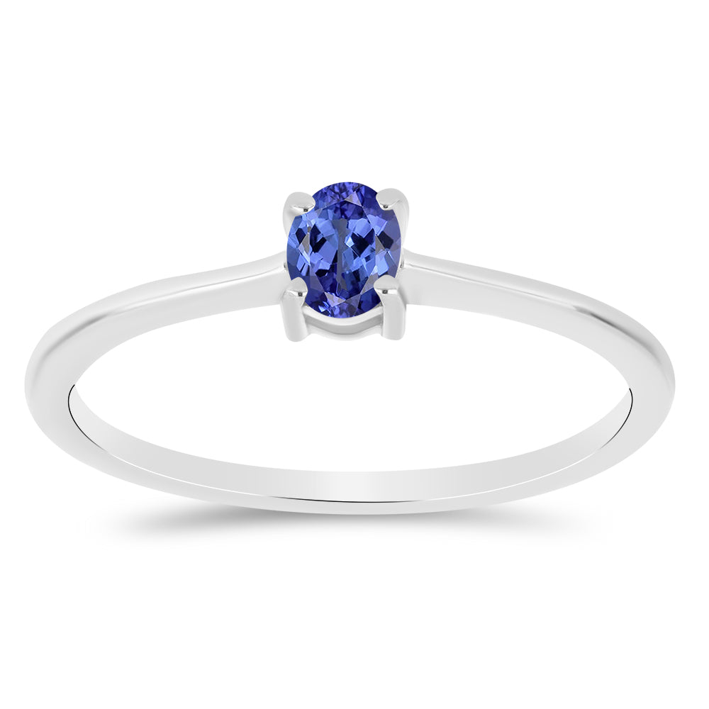 Anillo de Plata con Tanzanita 3 
