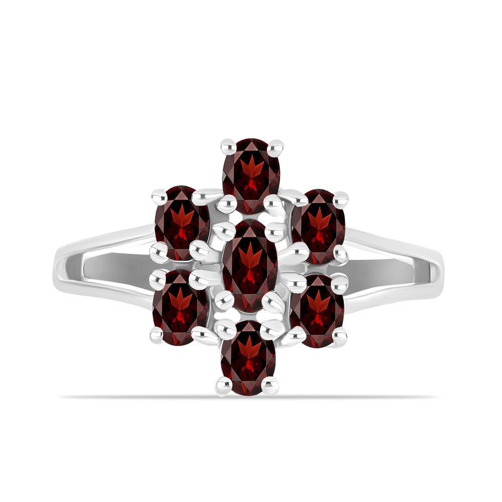 Anillo de Plata con Granate Barton 1 