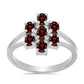 Anillo de Plata con Granate Barton