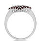 Anillo de Plata con Granate Barton