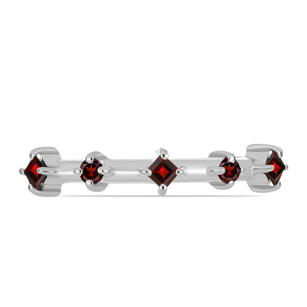 Anillo de Plata con Granate Barton 1 