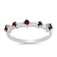 Anillo de Plata con Granate Barton