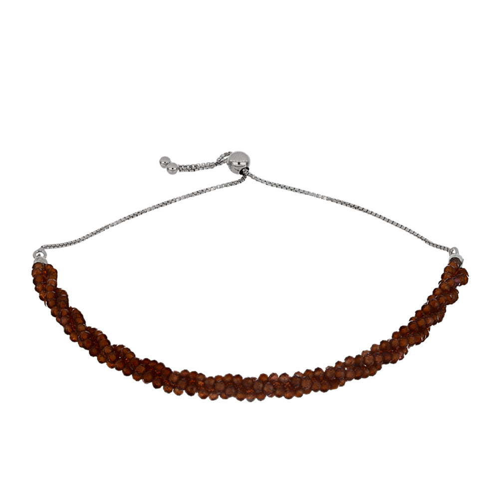 Pulsera de Plata con Granate Barton 1 