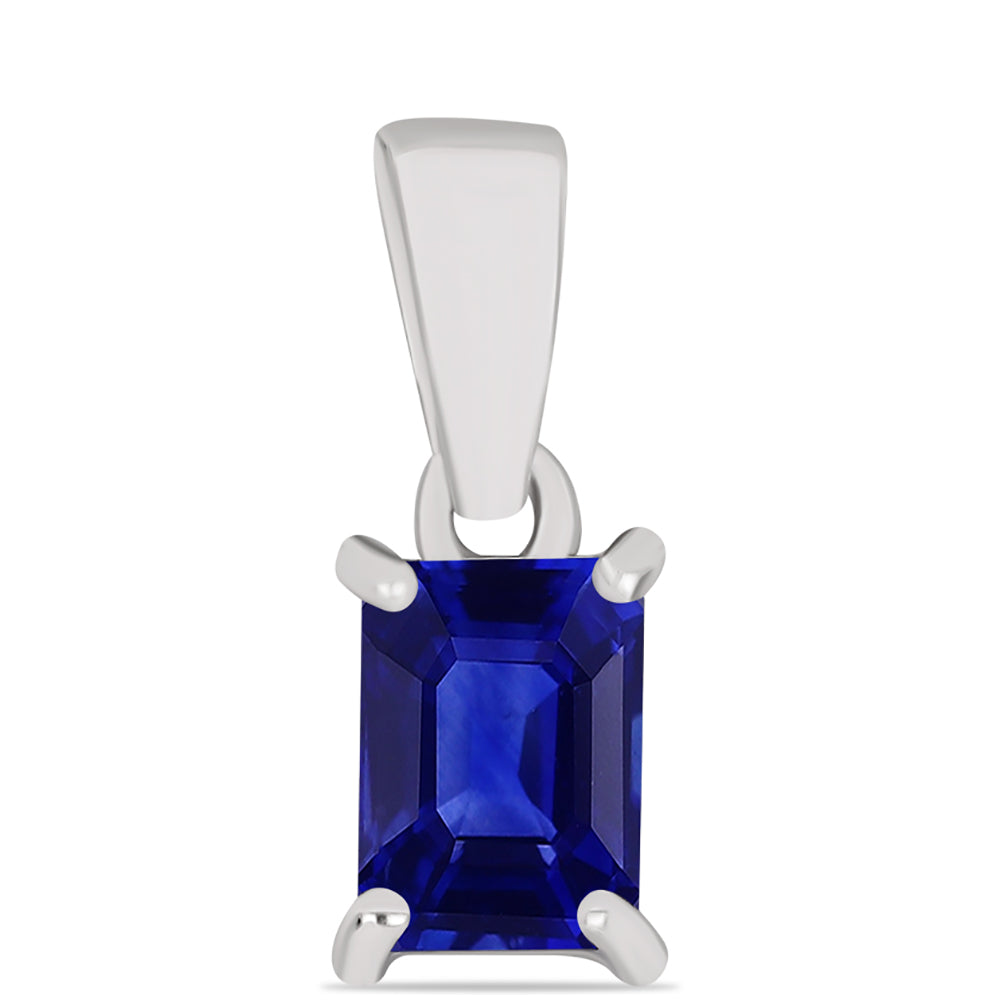 Colgante de Plata con Zafiro Azul Australiano 1 