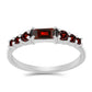 Anillo de Plata con Granate Barton