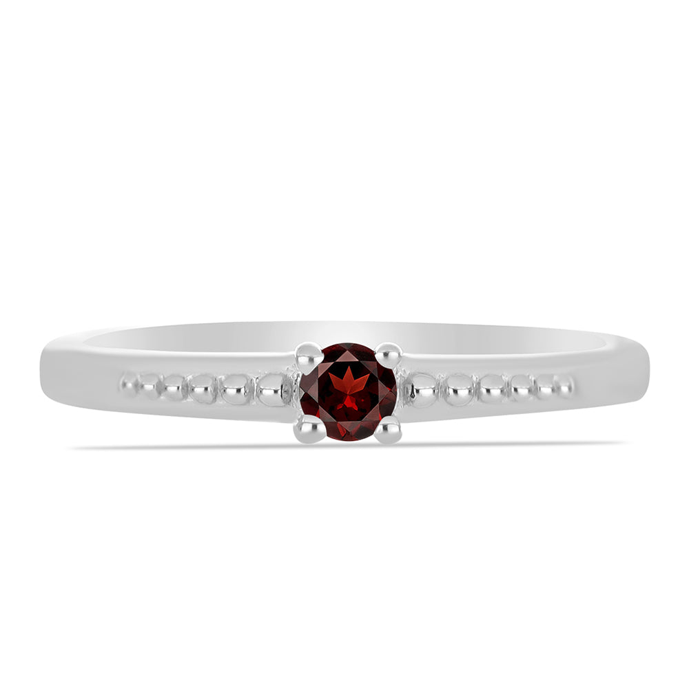 Anillo de Plata con Granate Barton 1 