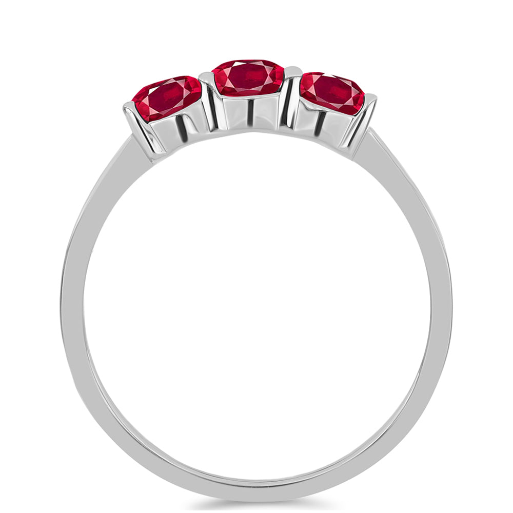 Anillo de Plata con Rubí de Madagascar 2 