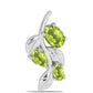 Colgante de Plata con Peridoto de Changbai